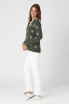 Relaxed Cashmere Star Cardigan