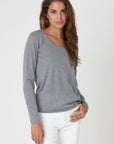 Fine Cashmere Crew Neck - Nuan Cashmere - classic - elegant - cashmere