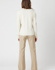 COCO Classic Tuxedo Sweater - Nuan Cashmere - classic - elegant - cashmere