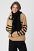 Striped Polo Sweater - Nuan Cashmere - classic - elegant - cashmere