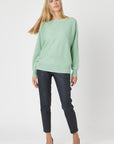 Off The Shoulder Sweater - Nuan Cashmere - classic - elegant - cashmere