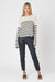 Striped All Seasons Sweater - Nuan Cashmere - classic - elegant - cashmere