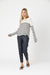 Striped All Seasons Sweater - Nuan Cashmere - classic - elegant - cashmere