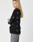 Relaxed Cashmere Star Cardigan - Nuan Cashmere - classic - elegant - cashmere