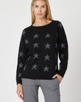 Relaxed Cashmere Star Crew - Nuan Cashmere - classic - elegant - cashmere