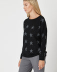 Relaxed Cashmere Star Crew - Nuan Cashmere - classic - elegant - cashmere
