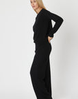 Wide Leg Cashmere Pant - Nuan Cashmere - classic - elegant - cashmere