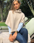 COCO Poncho - Nuan Cashmere - classic - elegant - cashmere