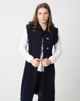 COCO Long Waistcoat - Nuan Cashmere - classic - elegant - cashmere