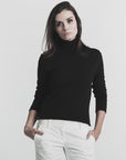 Baby Cashmere Turtleneck - Nuan Cashmere - classic - elegant - cashmere
