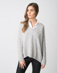 Handknit Cable Sweater - Nuan Cashmere - classic - elegant - cashmere