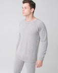 Men's Lounge Crew - Nuan Cashmere - classic - elegant - cashmere