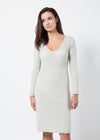 Mid-Length Classic Dress - Nuan Cashmere - classic - elegant - cashmere