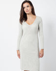 Mid-Length Classic Dress - Nuan Cashmere - classic - elegant - cashmere