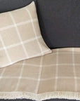Jacquard Cashmere Pillow - Nuan Cashmere - classic - elegant - cashmere