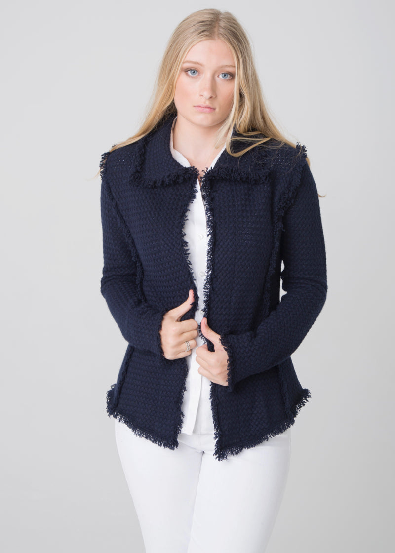 Classic COCO Jacket - Nuan Cashmere - classic - elegant - cashmere