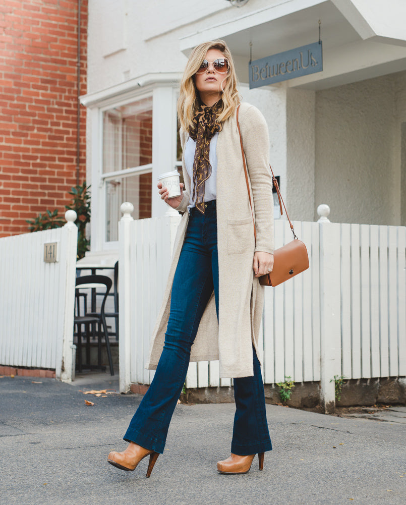 Cardigan Duster - Nuan Cashmere - classic - elegant - cashmere