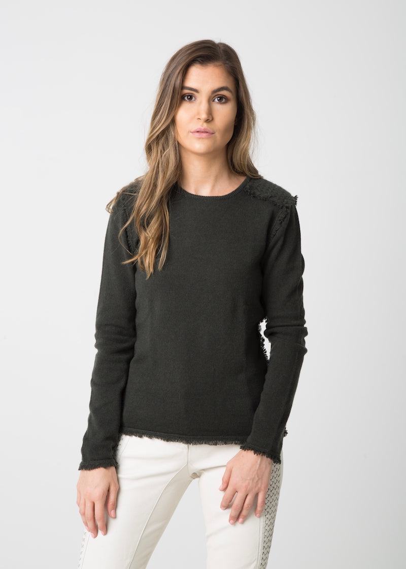 COCO Nautical luxe Crew Neck - Nuan Cashmere - classic - elegant - cashmere