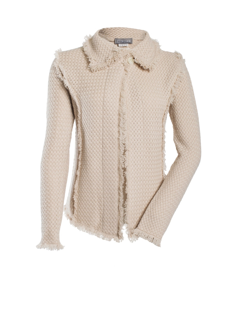 Classic COCO Jacket - Nuan Cashmere - classic - elegant - cashmere