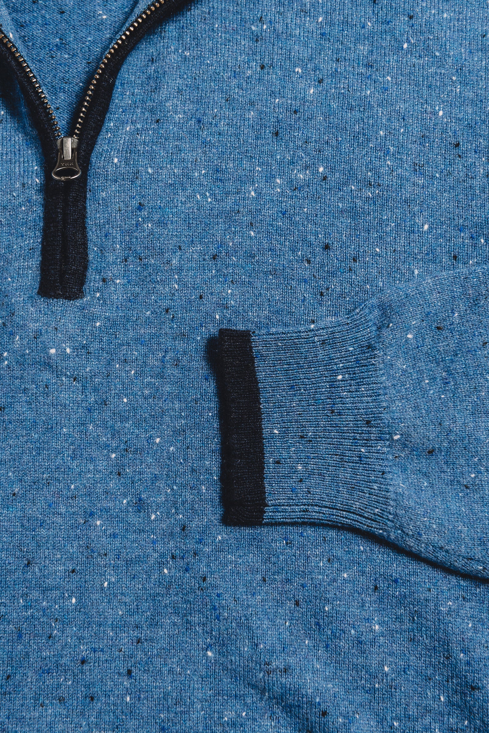 Half Zip Sweater - Nuan Cashmere - classic - elegant - cashmere