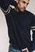Stripe Accent Sweater - Nuan Cashmere - classic - elegant - cashmere