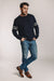 Stripe Accent Sweater - Nuan Cashmere - classic - elegant - cashmere