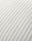 Large Ribbed Cushion - Nuan Cashmere - classic - elegant - cashmere