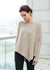 Round-Neck Poncho - Nuan Cashmere - classic - elegant - cashmere