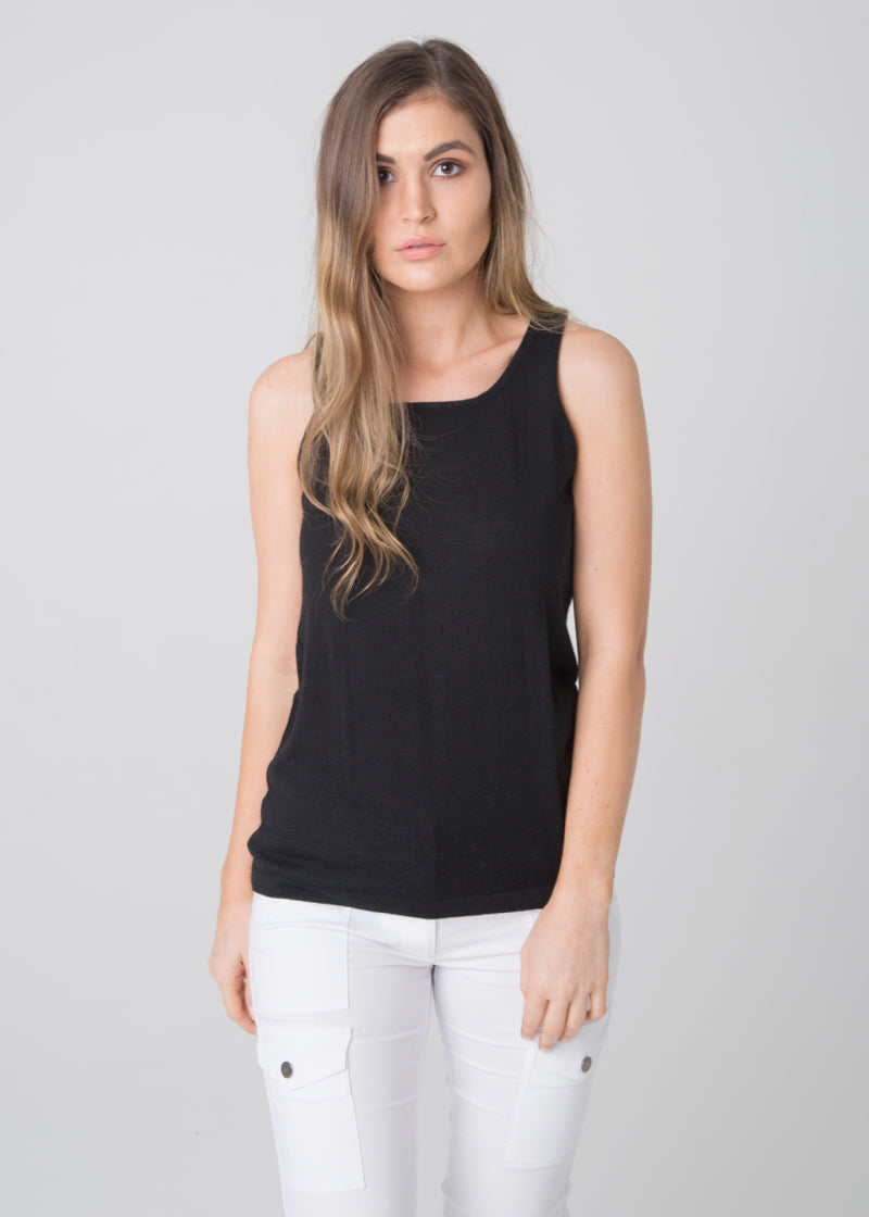 Baby Cashmere Tank - Nuan Cashmere - classic - elegant - cashmere