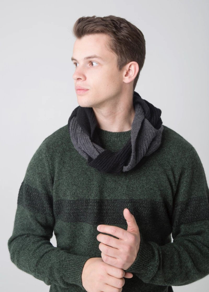 Braided Neckwarmer - Nuan Cashmere - classic - elegant - cashmere