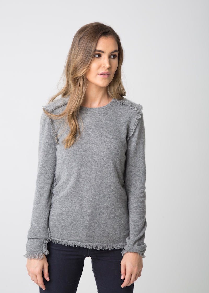 COCO Nautical luxe Crew Neck - Nuan Cashmere - classic - elegant - cashmere