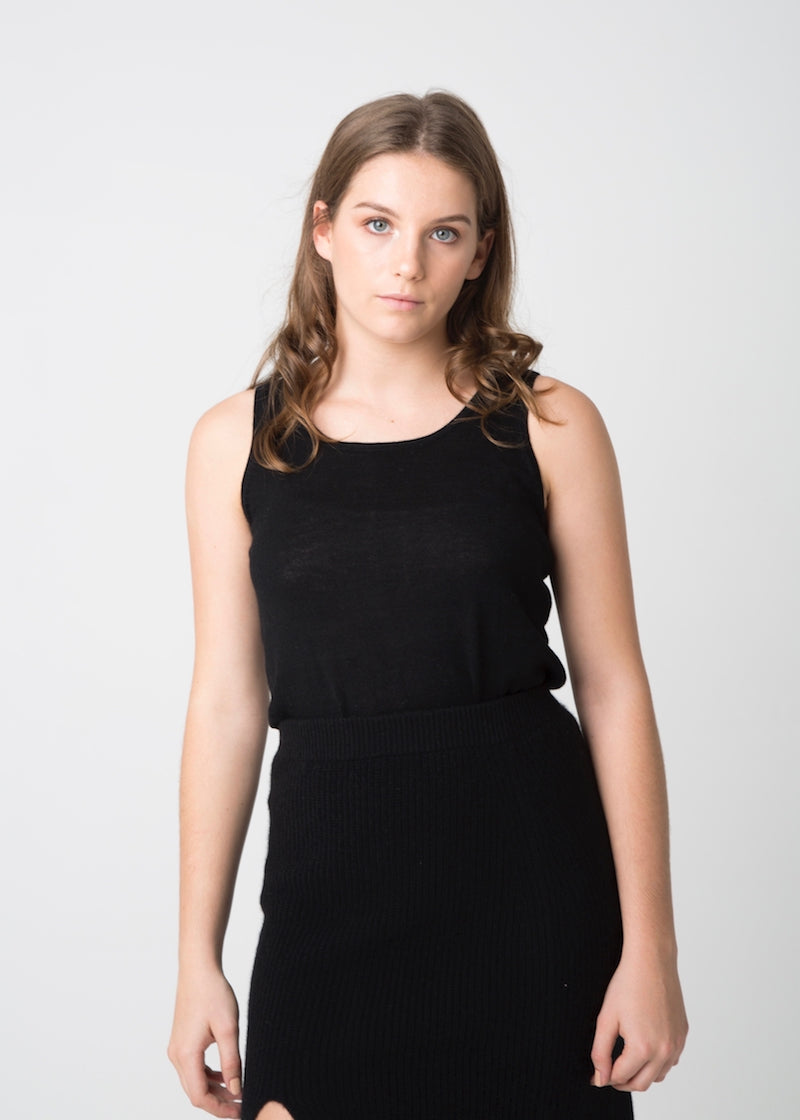 Baby Cashmere Tank - Nuan Cashmere - classic - elegant - cashmere