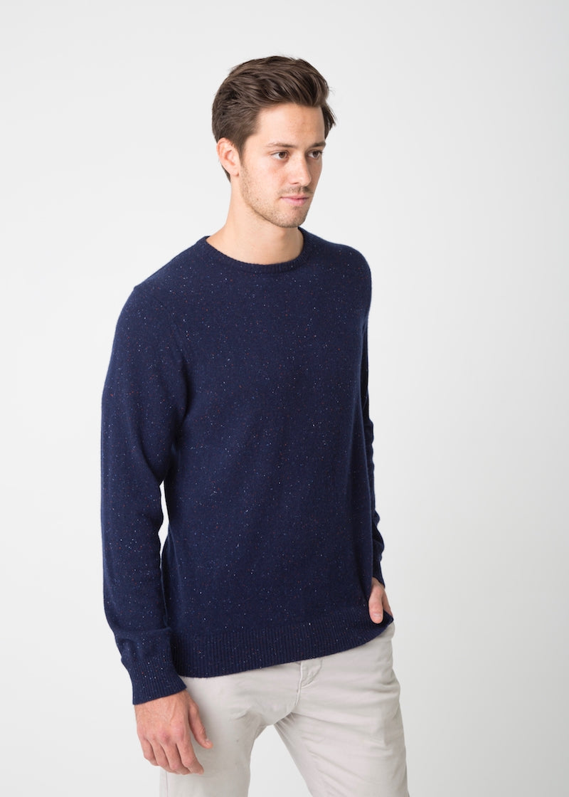 Classic Crew Neck Sweater - Nuan Cashmere - classic - elegant - cashmere