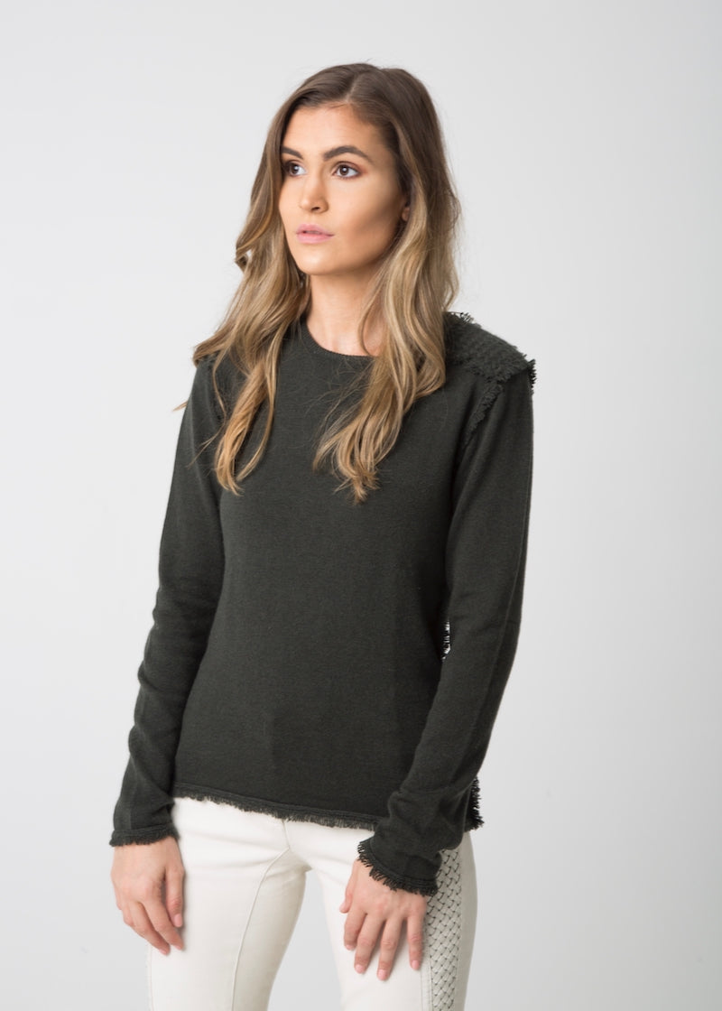 COCO Nautical luxe Crew Neck - Nuan Cashmere - classic - elegant - cashmere