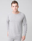 Men's Lounge Crew - Nuan Cashmere - classic - elegant - cashmere