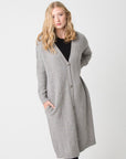 Chunky Coat with Buttons - Nuan Cashmere - classic - elegant - cashmere