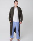 Luxury Men's Robe - Nuan Cashmere - classic - elegant - cashmere