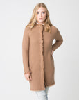 COCO Mandarin Coatigan - Nuan Cashmere - classic - elegant - cashmere