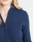 COCO Zip Hoodie - Nuan Cashmere - classic - elegant - cashmere
