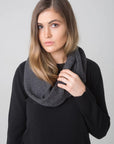 Textured Infinity Scarf - Nuan Cashmere - classic - elegant - cashmere