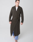 Luxury Men's Robe - Nuan Cashmere - classic - elegant - cashmere
