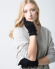 COCO Screen Touch Gloves - Nuan Cashmere - classic - elegant - cashmere