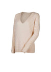 Handknit Cable Sweater - Nuan Cashmere - classic - elegant - cashmere