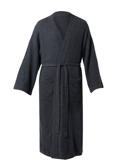 Luxury Men's Robe - Nuan Cashmere - classic - elegant - cashmere